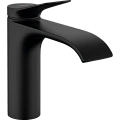 Смеситель для раковины Hansgrohe Vivenis 110 CoolStart, без сливного гарнитура 75024670, матовый чер Смеситель для раковины Hansgrohe Vivenis 110 CoolStart, без сливного гарнитура 75024670, матовый чер