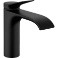 Смеситель для раковины Hansgrohe Vivenis 110 без сливного гарнитура 75022670, матовый черный Смеситель для раковины Hansgrohe Vivenis 110 без сливного гарнитура 75022670, матовый черный