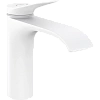 Смеситель для раковины Hansgrohe Vivenis 110 без сливного гарнитура 75022700, матовый белый