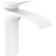Смеситель для раковины Hansgrohe Vivenis 110 без сливного гарнитура 75022700, матовый белый Смеситель для раковины Hansgrohe Vivenis 110 без сливного гарнитура 75022700, матовый белый