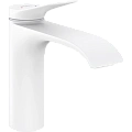 Смеситель для раковины Hansgrohe Vivenis 110 без сливного гарнитура 75022700, матовый белый Смеситель для раковины Hansgrohe Vivenis 110 без сливного гарнитура 75022700, матовый белый