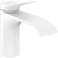 Смеситель для раковины Hansgrohe Vivenis 80 без сливного гарнитура 75012700, матовый белый Смеситель для раковины Hansgrohe Vivenis 80 без сливного гарнитура 75012700, матовый белый
