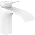 Смеситель для раковины Hansgrohe Vivenis 80 без сливного гарнитура 75012700, матовый белый Смеситель для раковины Hansgrohe Vivenis 80 без сливного гарнитура 75012700, матовый белый