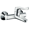Смеситель для раковины Hansgrohe с длинной рукояткой 31913000, хром