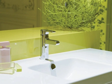 Смеситель для раковины Jacob Delafon Singulier E10860-CP с донным клапаном Смеситель для раковины Jacob Delafon Singulier E10860-CP с донным клапаном