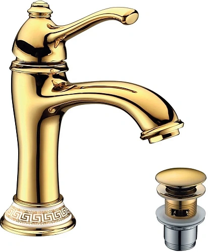 Смеситель для раковины Lemark Greek (LM5506GG) Смеситель для раковины Lemark Greek (LM5506GG)