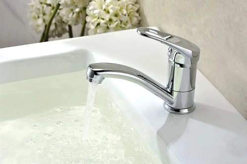 Смеситель для раковины Lemark Omega LM3107C, хром Смеситель для раковины Lemark Omega LM3107C, хром