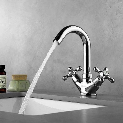 Смеситель для раковины Lemark Standard LM2107C, хром Смеситель для раковины Lemark Standard LM2107C, хром