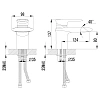Смеситель для раковины Lemark Status LM4446C, хром Смеситель для раковины Lemark Status LM4446C, хром