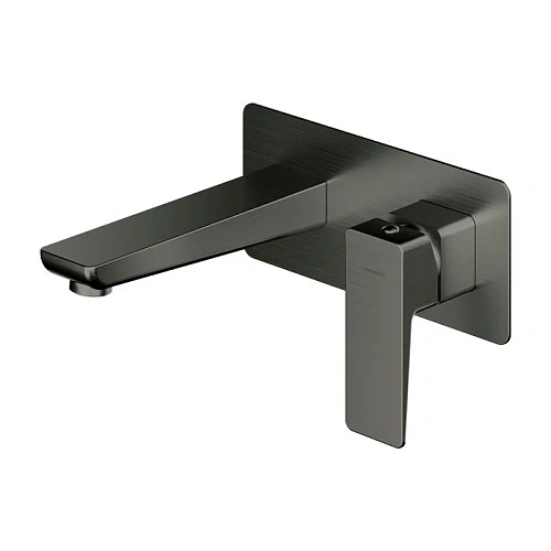 Смеситель для раковины OMNIRES PARMA PM7415GR (графит) скрытого монтажа Смеситель для раковины OMNIRES PARMA PM7415GR (графит) скрытого монтажа