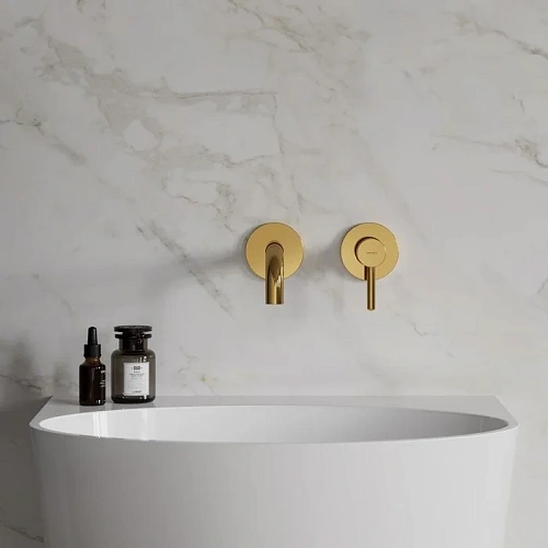 Смеситель для раковины OMNIRES Y Y1215HGL золото скрытого монтажа Смеситель для раковины OMNIRES Y Y1215HGL золото скрытого монтажа