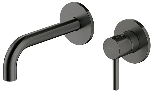 Смеситель для раковины OMNIRES Y Y1215HGR (графит) скрытого монтажа Смеситель для раковины OMNIRES Y Y1215HGR (графит) скрытого монтажа
