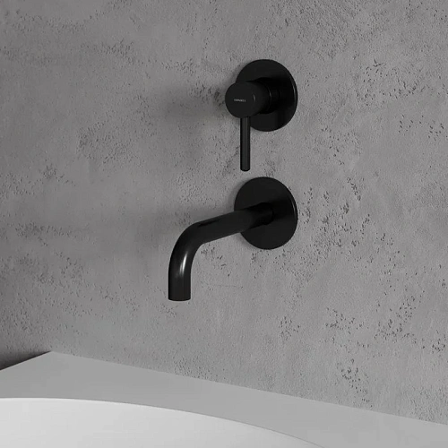 Смеситель для раковины OMNIRES Y Y1215NBL (черный) скрытого монтажа Смеситель для раковины OMNIRES Y Y1215NBL (черный) скрытого монтажа