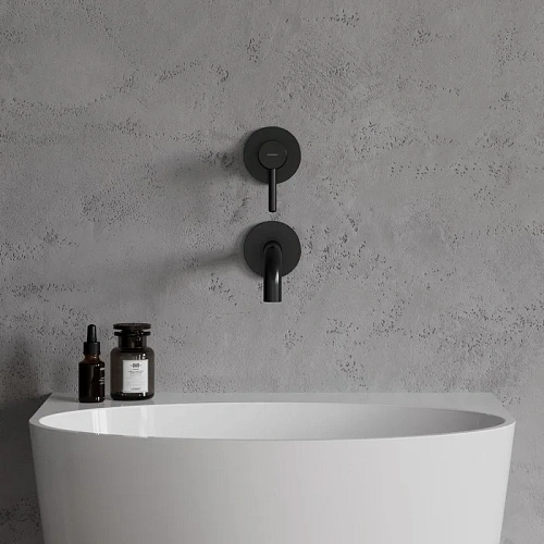 Смеситель для раковины OMNIRES Y Y1215NBL (черный) скрытого монтажа Смеситель для раковины OMNIRES Y Y1215NBL (черный) скрытого монтажа