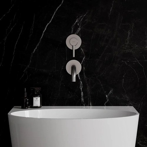 Смеситель для раковины OMNIRES Y Y1215NNI (никель) скрытого монтажа Смеситель для раковины OMNIRES Y Y1215NNI (никель) скрытого монтажа