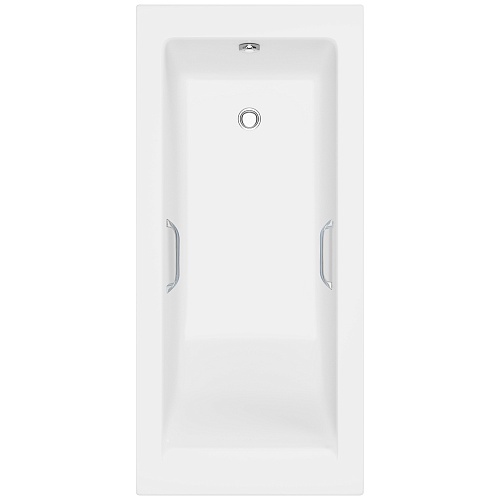 Ванна из искусственного камня Delice Diapason 150х75 DLR330014R-G с ручками хром, глянцевая Ванна из искусственного камня Delice Diapason 150х75 DLR330014R-G с ручками хром, глянцевая