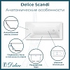Ванна из искусственного камня Delice Scandi 180х70 DLR330029RB-G с черными ручками, глянцевая Ванна из искусственного камня Delice Scandi 180х70 DLR330029RB-G с черными ручками, глянцевая