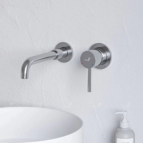Смеситель для раковины RGW Shower Panels SP-47 встраиваемый хром Смеситель для раковины RGW Shower Panels SP-47 встраиваемый хром