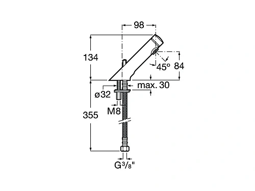 Смеситель для раковины Roca Avant 5A3179C00 Смеситель для раковины Roca Avant 5A3179C00