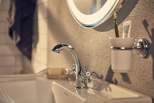 Смеситель для раковины Roca Carmen без донного клапана, 5A3B4BC00 Смеситель для раковины Roca Carmen без донного клапана, 5A3B4BC00