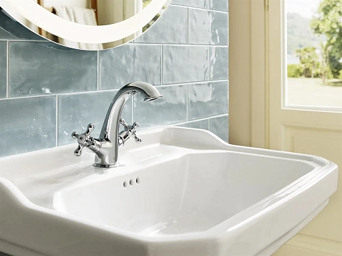 Смеситель для раковины Roca Carmen без донного клапана, 5A3B4BC00 Смеситель для раковины Roca Carmen без донного клапана, 5A3B4BC00