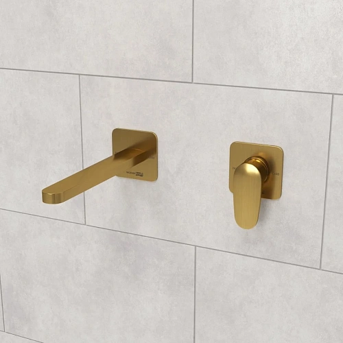 Смеситель для раковины WasserKRAFT A3651.284 встраиваемый золото Смеситель для раковины WasserKRAFT A3651.284 встраиваемый золото