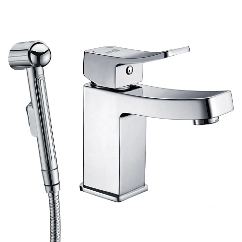 Смеситель для раковины WasserKRAFT Aller 1068 с гигиенической лейкой хром Смеситель для раковины WasserKRAFT Aller 1068 с гигиенической лейкой хром