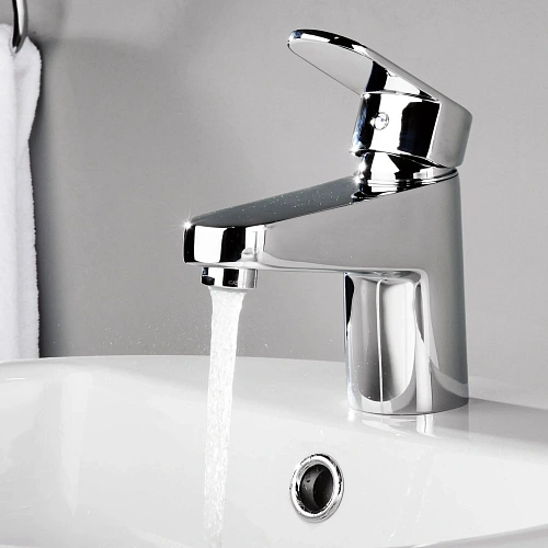 Смеситель для раковины WasserKRAFT Donau 5303 хром Смеситель для раковины WasserKRAFT Donau 5303 хром