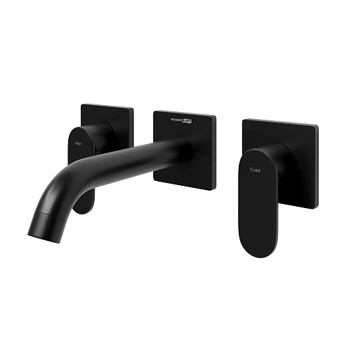 Смеситель для раковины WasserKRAFT Elbe 7445 черный Смеситель для раковины WasserKRAFT Elbe 7445 черный