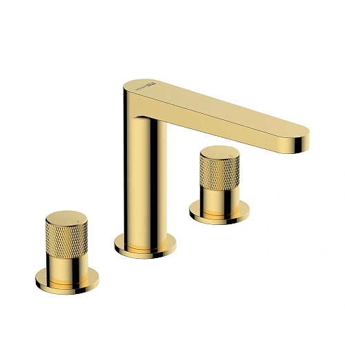 Смеситель для раковины WasserKRAFT Ems 7635 встраиваемый золото Смеситель для раковины WasserKRAFT Ems 7635 встраиваемый золото