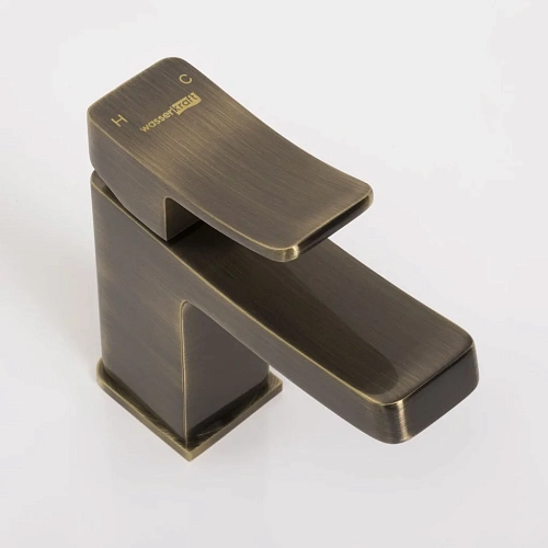 Смеситель для раковины WasserKRAFT Exter 1603 светлая бронза Смеситель для раковины WasserKRAFT Exter 1603 светлая бронза