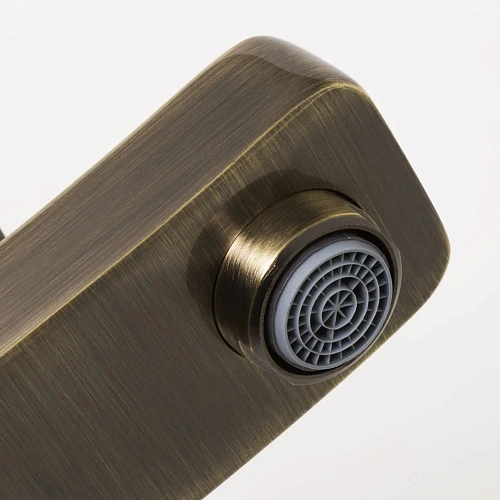 Смеситель для раковины WasserKRAFT Exter 1603 светлая бронза Смеситель для раковины WasserKRAFT Exter 1603 светлая бронза