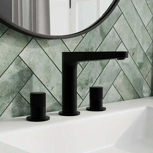 Смеситель для раковины WasserKRAFT Fulda 5235 встраиваемый черный Смеситель для раковины WasserKRAFT Fulda 5235 встраиваемый черный