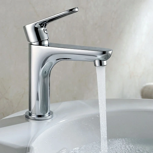 Смеситель для раковины WasserKRAFT Leine 3504 хром Смеситель для раковины WasserKRAFT Leine 3504 хром