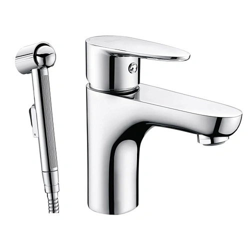 Смеситель для раковины WasserKRAFT Leine 3508 с гигиенической лейкой хром Смеситель для раковины WasserKRAFT Leine 3508 с гигиенической лейкой хром