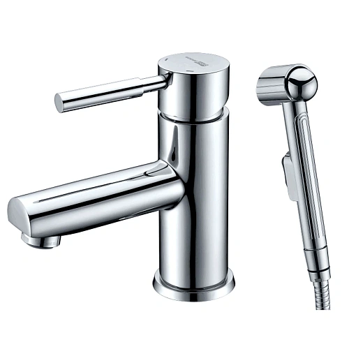 Смеситель для раковины WasserKRAFT Main 4108 с гигиенической лейкой хром Смеситель для раковины WasserKRAFT Main 4108 с гигиенической лейкой хром