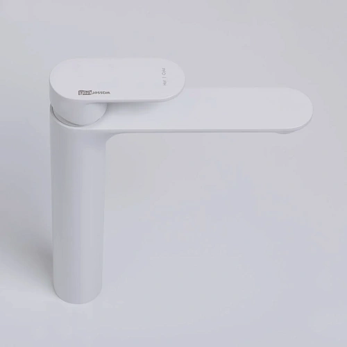 Смеситель для раковины WasserKRAFT Mindel 8503H белый Смеситель для раковины WasserKRAFT Mindel 8503H белый