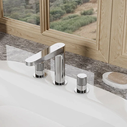 Смеситель для раковины WasserKRAFT Mosel 4635 встраиваемый хром Смеситель для раковины WasserKRAFT Mosel 4635 встраиваемый хром