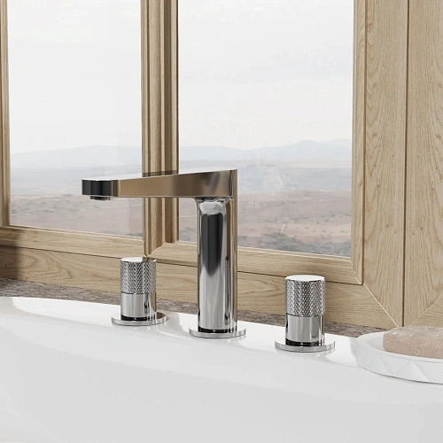 Смеситель для раковины WasserKRAFT Mosel 4635 встраиваемый хром Смеситель для раковины WasserKRAFT Mosel 4635 встраиваемый хром