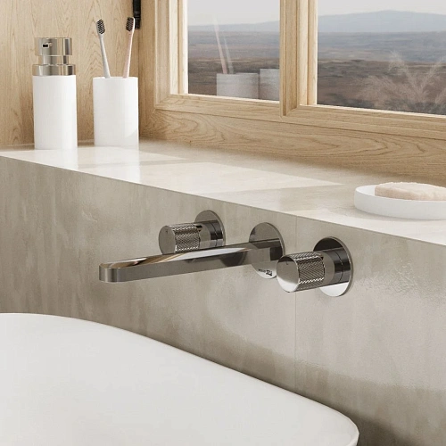 Смеситель для раковины WasserKRAFT Mosel 4645 встраиваемый хром Смеситель для раковины WasserKRAFT Mosel 4645 встраиваемый хром