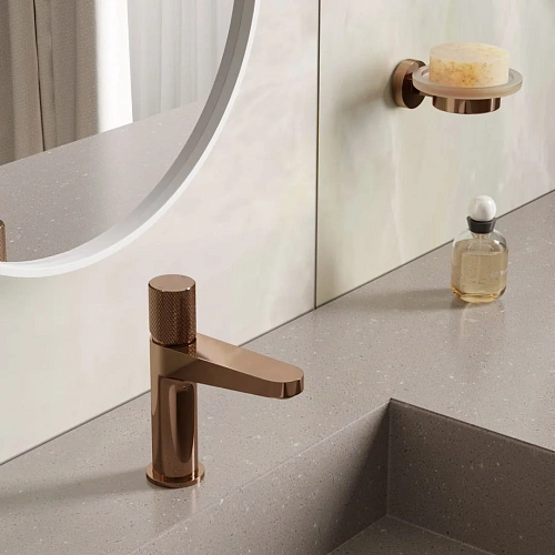 Смеситель для раковины WasserKRAFT Paar 8803 розовое золото Смеситель для раковины WasserKRAFT Paar 8803 розовое золото