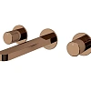 Смеситель для раковины WasserKRAFT Paar 8845 встраиваемый розовое золото Смеситель для раковины WasserKRAFT Paar 8845 встраиваемый розовое золото
