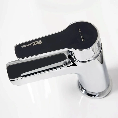 Смеситель для раковины WasserKRAFT Rhin 4403 хром Смеситель для раковины WasserKRAFT Rhin 4403 хром