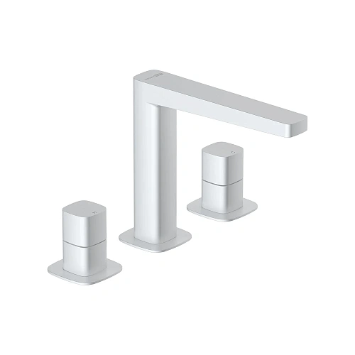 Смеситель для раковины WasserKRAFT Saale 9535 встраиваемый белый Смеситель для раковины WasserKRAFT Saale 9535 встраиваемый белый