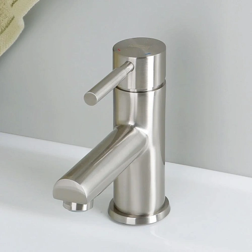 Смеситель для раковины WasserKRAFT Wern 4203 никель Смеситель для раковины WasserKRAFT Wern 4203 никель