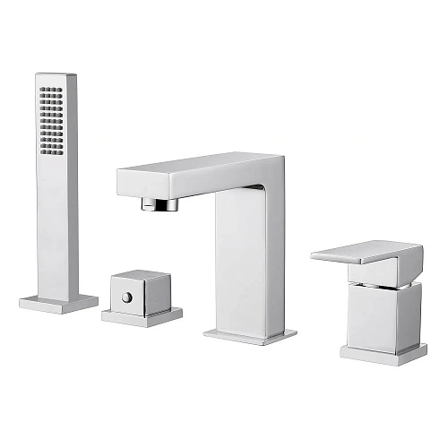 Смеситель на борт ванны ABBER Daheim AF8213 хром Смеситель на борт ванны ABBER Daheim AF8213 хром