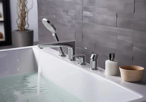 Смеситель на борт ванны Aquatek БЕТТА AQ1148CR Хром Смеситель на борт ванны Aquatek БЕТТА AQ1148CR Хром