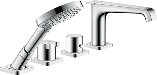 Смеситель на борт ванны Axor Citterio E 36411000 термостатический Смеситель на борт ванны Axor Citterio E 36411000 термостатический