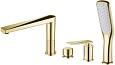 Смеситель на борт ванны Boheme VENTURO золото 380 Смеситель на борт ванны Boheme VENTURO золото 380