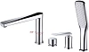Смеситель на борт ванны Boheme VENTURO хром 370 Смеситель на борт ванны Boheme VENTURO хром 370
